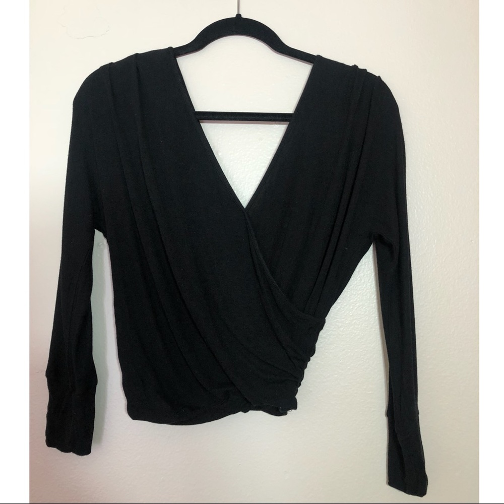 Tildon Cross Front Crop Top